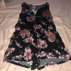 Rue 21 floral print romper